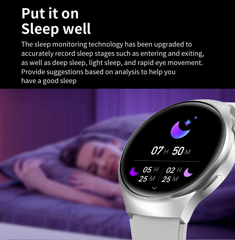 Smart Watch 6 Pro - 1.46" AMOLED NFC Heart Rate IP68 Bluetooth Call