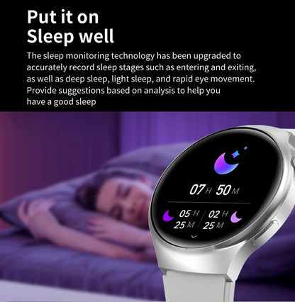 Smart Watch 6 Pro - 1.46" AMOLED NFC Heart Rate IP68 Bluetooth Call