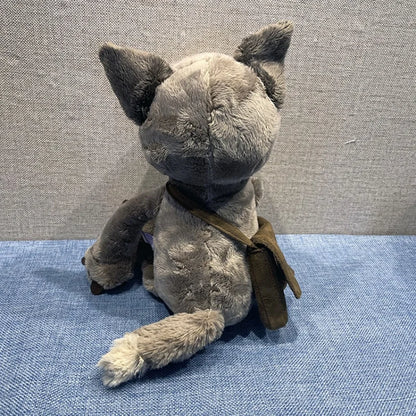 Wolf Plush Doll - Cute Woody Backpack Sleeping Toy