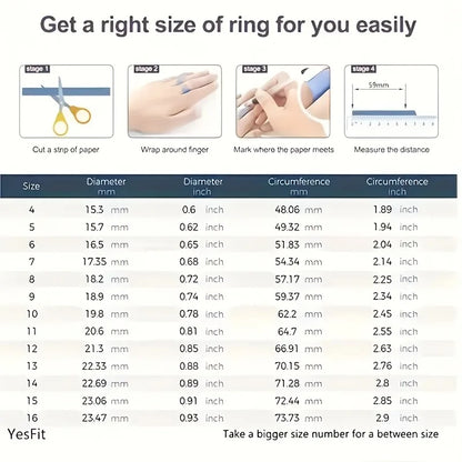 Vintage Red Rose Flower Ring - Elegant Gift Jewelry