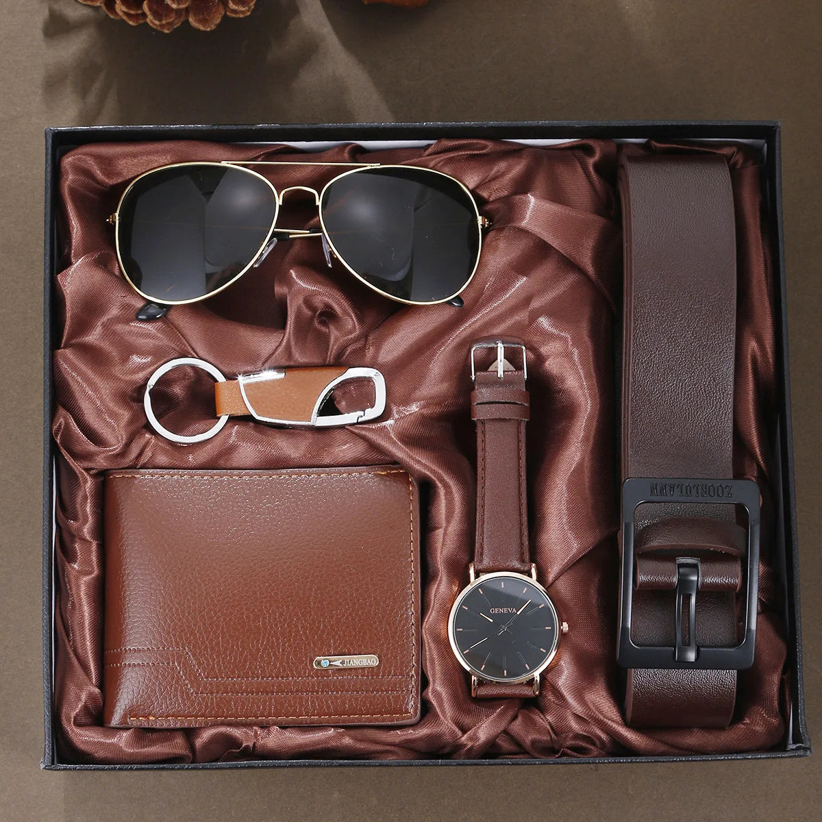 Men’s Watch Gift Set with Accessories and Gift Box