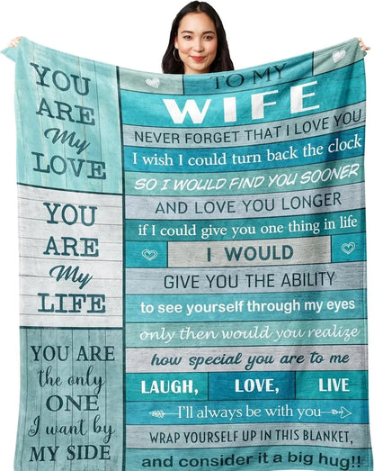 Printed Flannel Throw Blanket – 100% Polyester, Anti-Pill, Multi-Color
