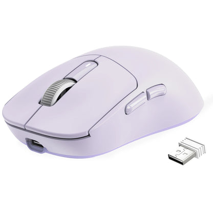 ATTACK SHARK X3 Wireless Gaming Mouse,49g Ergonomic PC Mouse,Triple Modes PAW3395 26K DPI Optical Sensor,Programmable Buttons