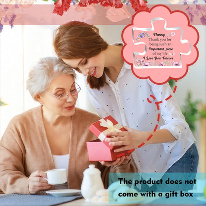 Nana Puzzle Plaque – Acrylic Sign, Nanny/Nan Gift for Mother's Day & Birthday