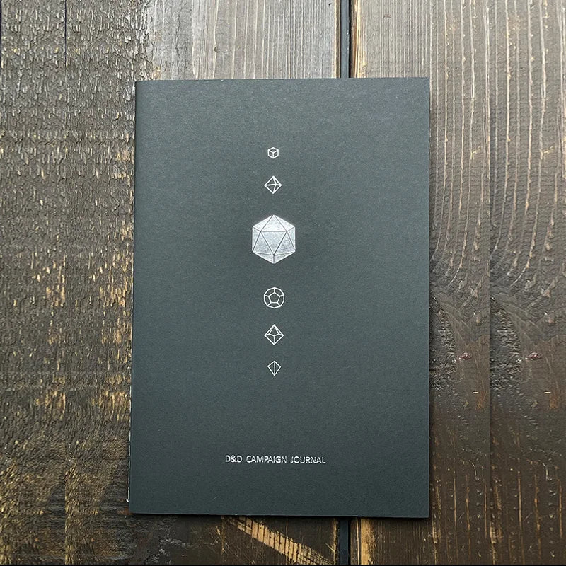 DND 5e All-In-One Notebook Journal - Character Sheets & Maps