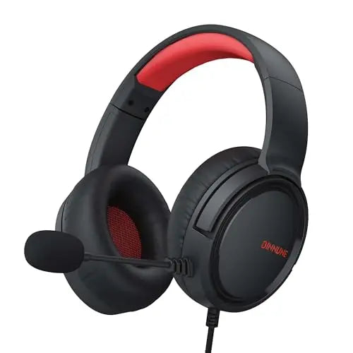 BINNUNE Gaming Headset - 50mm Drivers, Noise Cancelling Mic, Multi-Platform