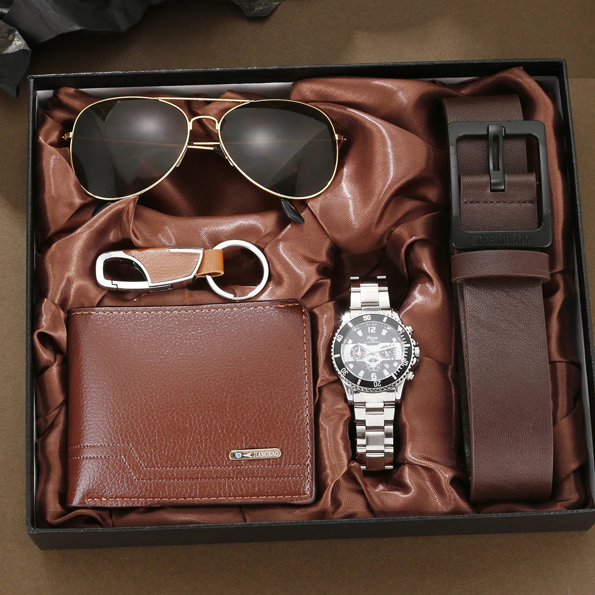 Men’s Watch Gift Set with Accessories and Gift Box