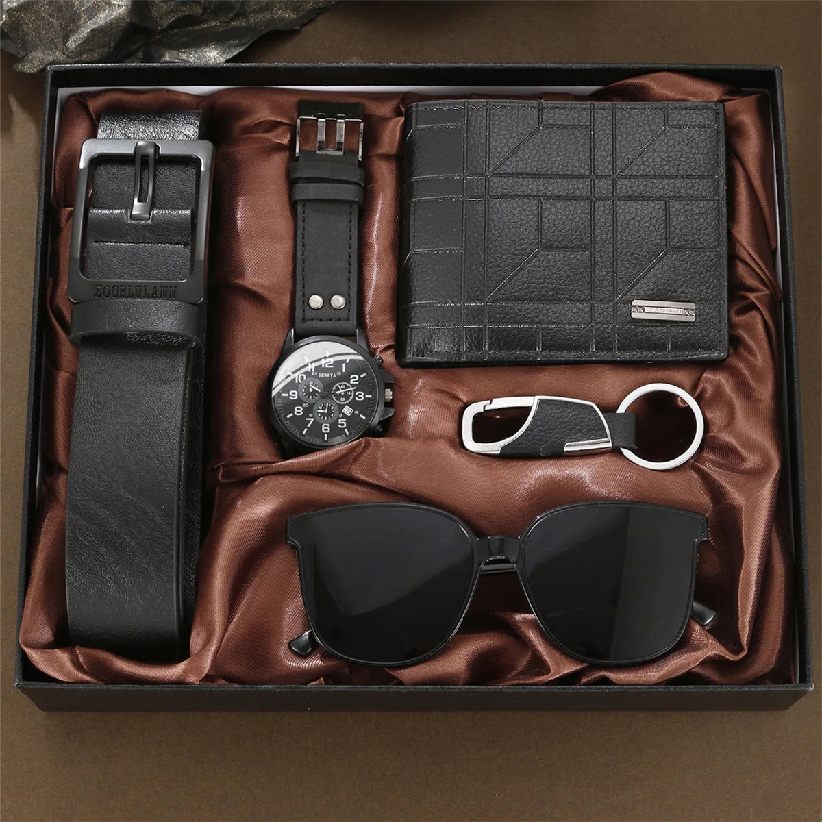 Men’s Watch Gift Set with Accessories and Gift Box