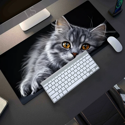 Large Wolf Mouse Pad - XXL Gaming Desk Mat 300x700x2mm