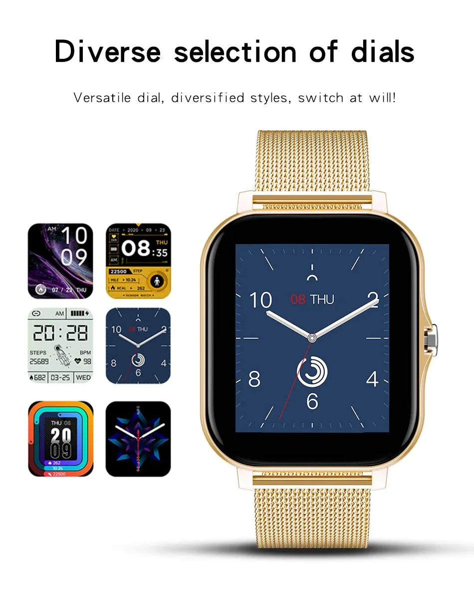 Smart Watch for Android - 1.44" Color Screen Bluetooth Call