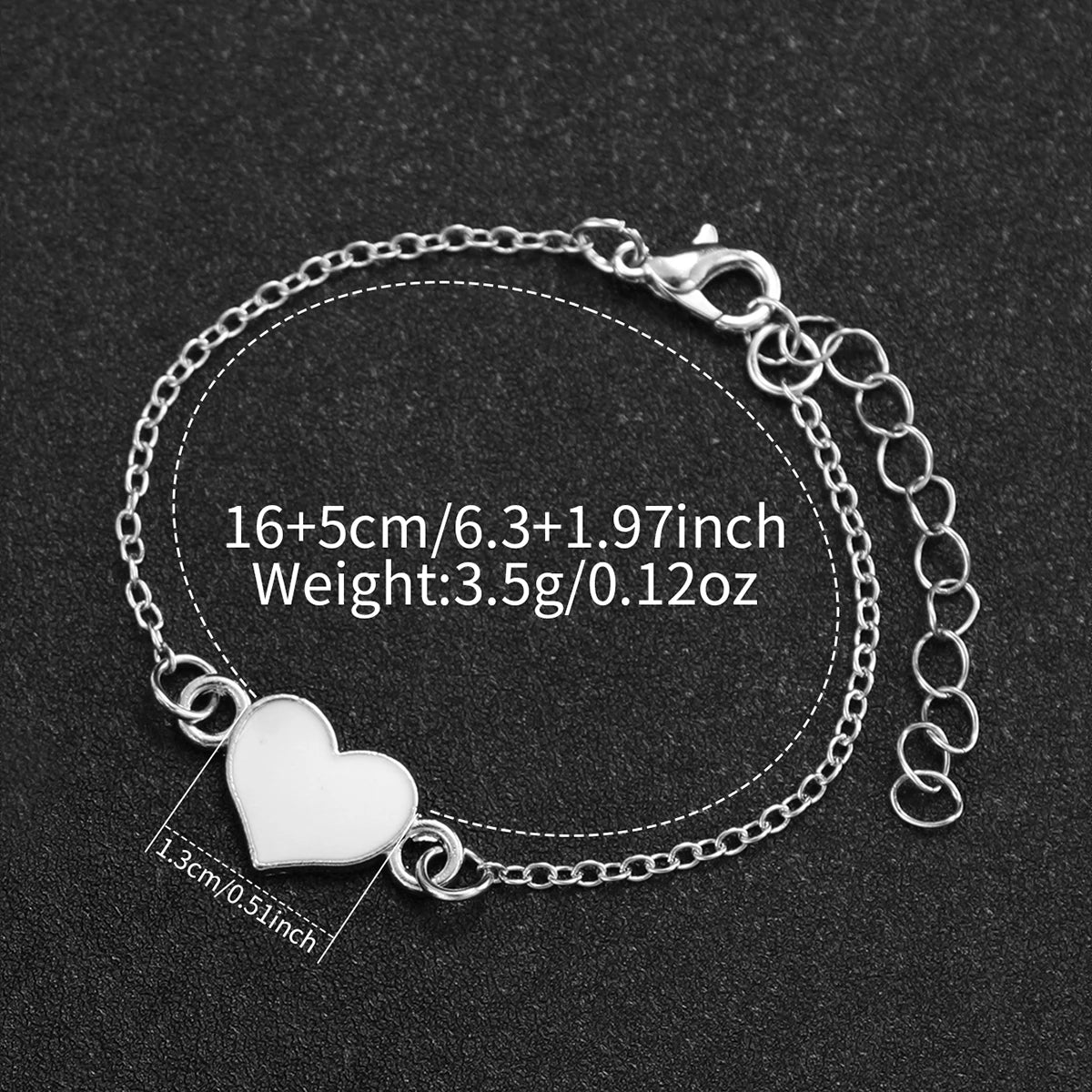 Women's 2pcs Hollow Musical Note Dial Quartz Watch & Heart Bracelet Set - Steel Band, 40mm, No Box