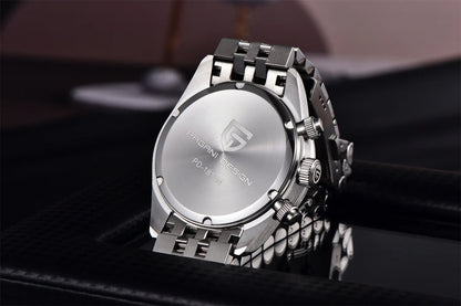 PAGANI DESIGN PD-1813 Chronograph Watch - Sapphire, 100M Waterproof, Luxury Sport