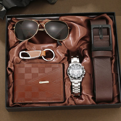 Men’s Watch Gift Set with Accessories and Gift Box
