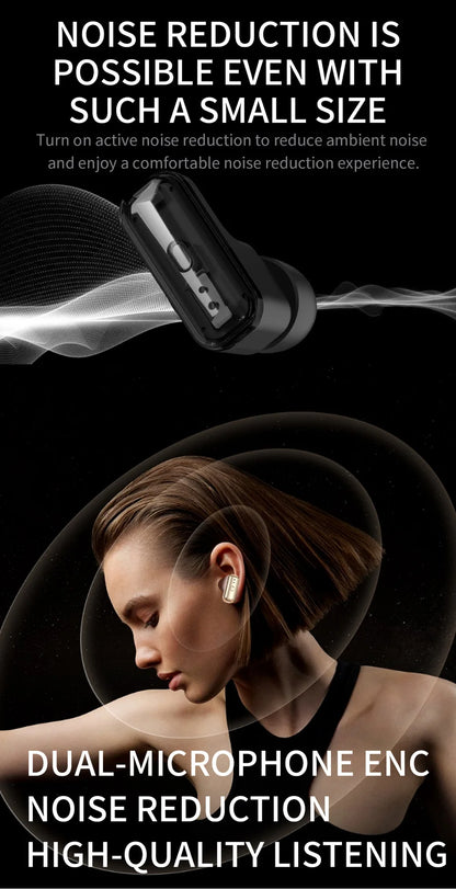 2-in-1 Smartwatch with TWS Earbuds - 1.39" IPS, Heart Rate, IP67, Bluetooth 5.0, 300mAh