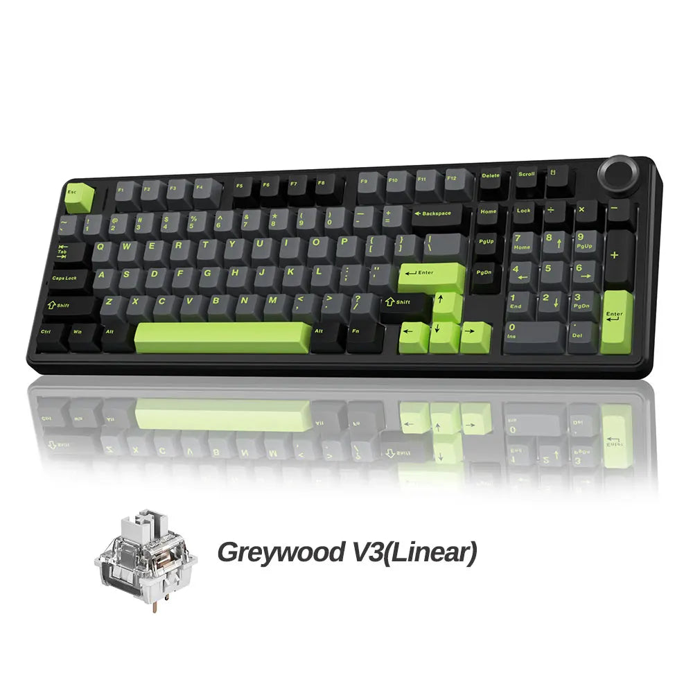 AULA F99PRO Wireless Mechanical Keyboard - Gasket Mount, Hot-Swap, 8000mAh