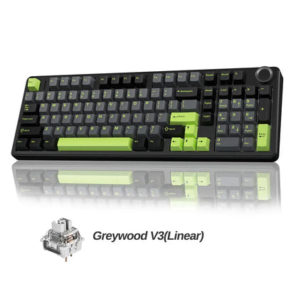 AULA F99PRO Wireless Mechanical Keyboard - Gasket Mount, Hot-Swap, 8000mAh