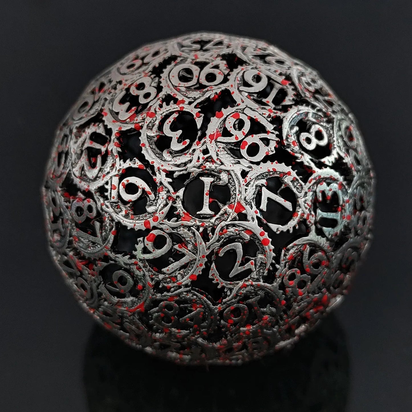 Metal D100 Dice Holder & Tray – Cthulhu DnD Design