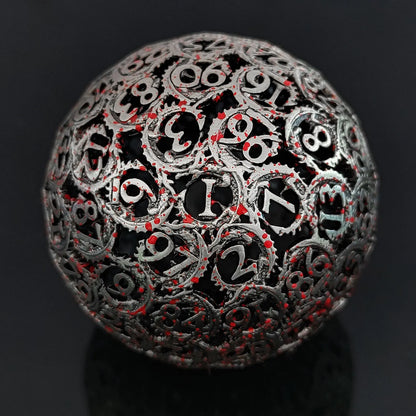 Metal D100 Dice Holder & Tray – Cthulhu DnD Design