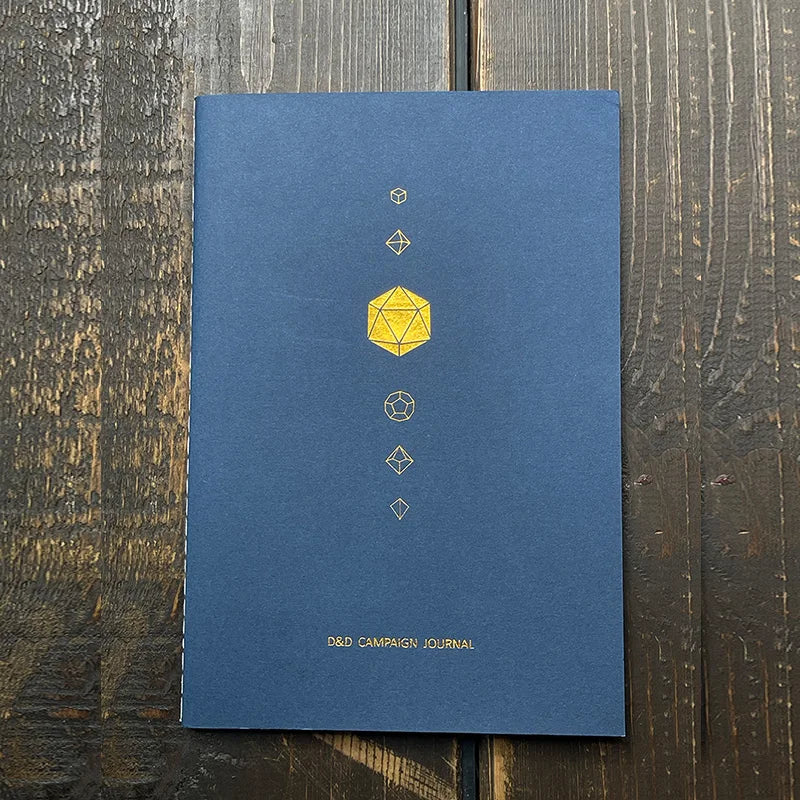 DND 5e All-In-One Notebook Journal - Character Sheets & Maps