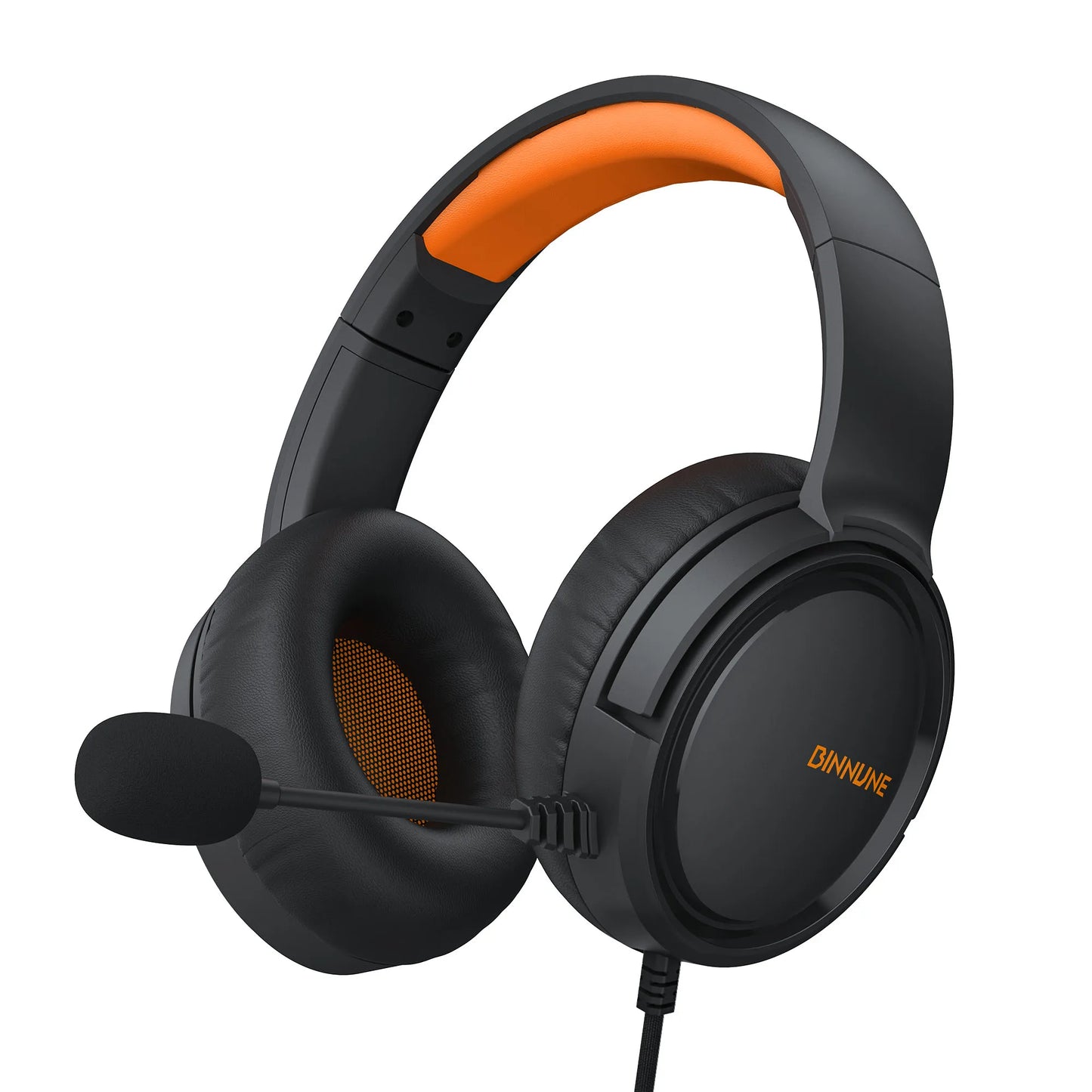 BINNUNE Gaming Headset - 50mm Drivers, Noise Cancelling Mic, Multi-Platform