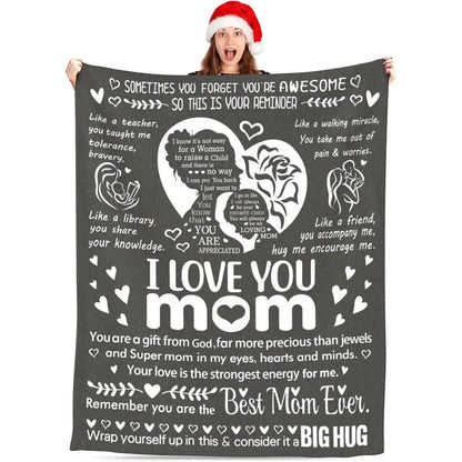 Printed Flannel Throw Blanket – 100% Polyester, Anti-Pill, Multi-Color