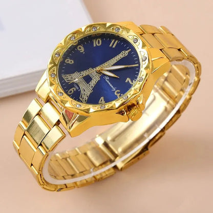 yolako Men's Stainless Steel Quartz Watch - Luminous, Auto Date, Calendar, Arabic Numeral, 42mm