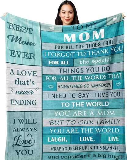 Printed Flannel Throw Blanket – 100% Polyester, Anti-Pill, Multi-Color