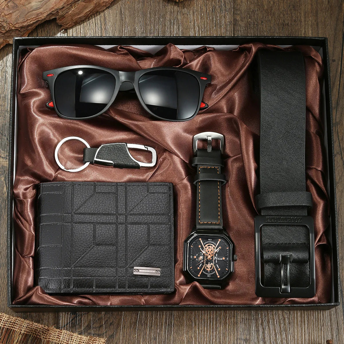 Men’s Watch Gift Set with Accessories and Gift Box