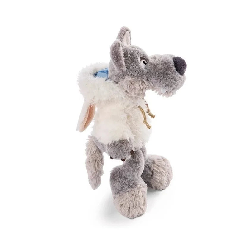 Wolf Plush Doll - Cute Woody Backpack Sleeping Toy