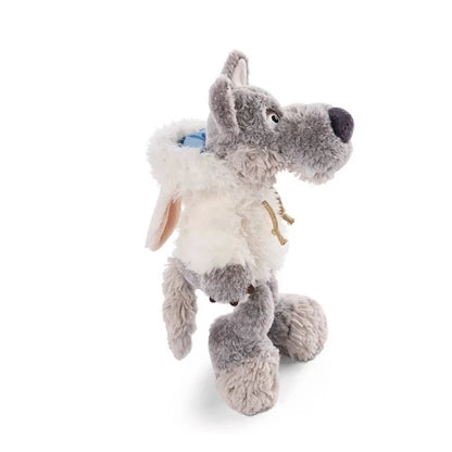 Wolf Plush Doll - Cute Woody Backpack Sleeping Toy