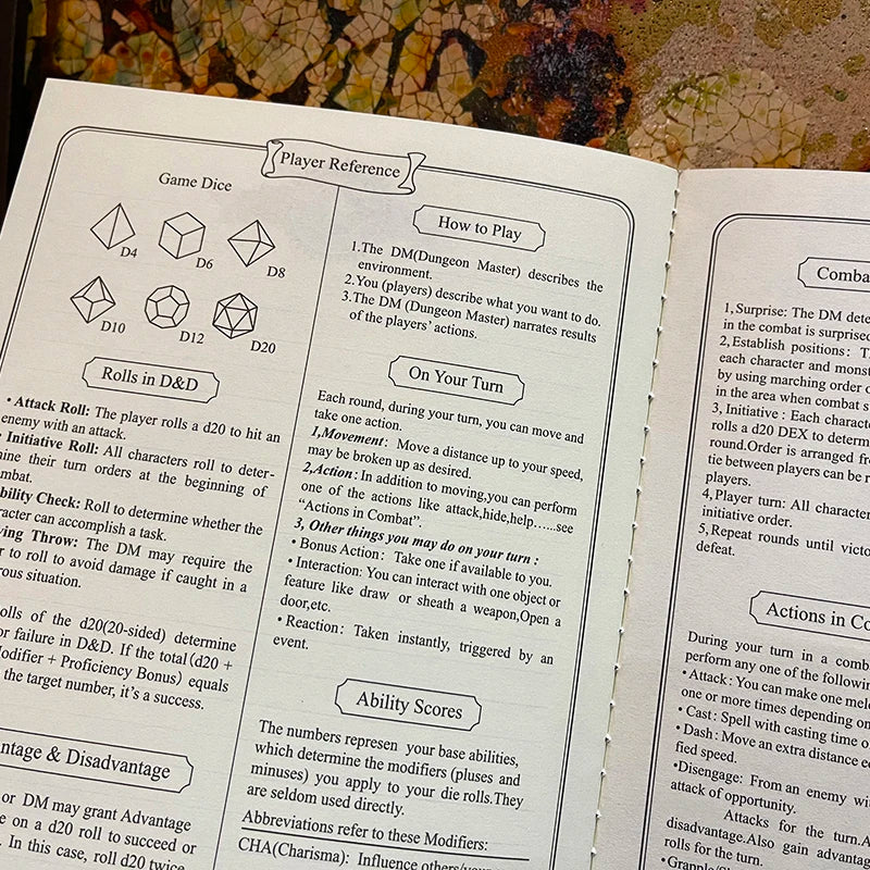 DND 5e All-In-One Notebook Journal - Character Sheets & Maps
