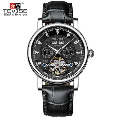 TEVISE Men’s Automatic Mechanical Watch, Model T867C