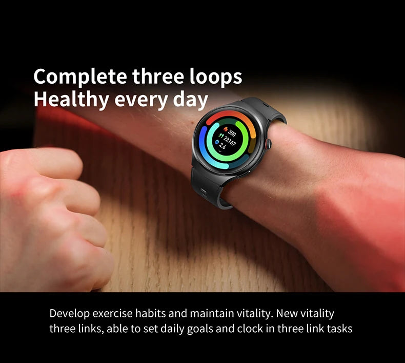 Smart Watch 6 Pro - 1.46" AMOLED NFC Heart Rate IP68 Bluetooth Call