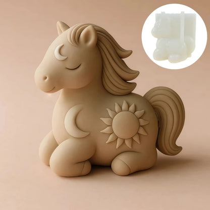 Wolf Howling Silicone Mold - Food Grade -40°C to +240°C