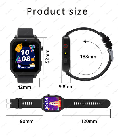 Kids Smart Watch - 1.83" Display 18 Games Sleep Monitor Camera