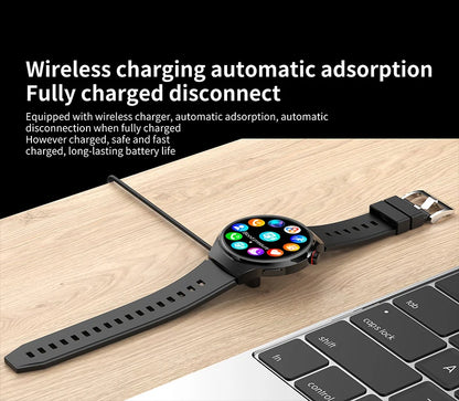 Smart Watch 6 Pro - 1.46" AMOLED NFC Heart Rate IP68 Bluetooth Call