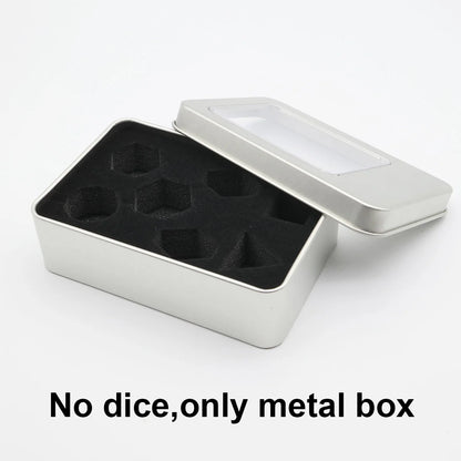 7-Piece Sharp Edge Resin DnD Dice Set – RPG Polyhedral
