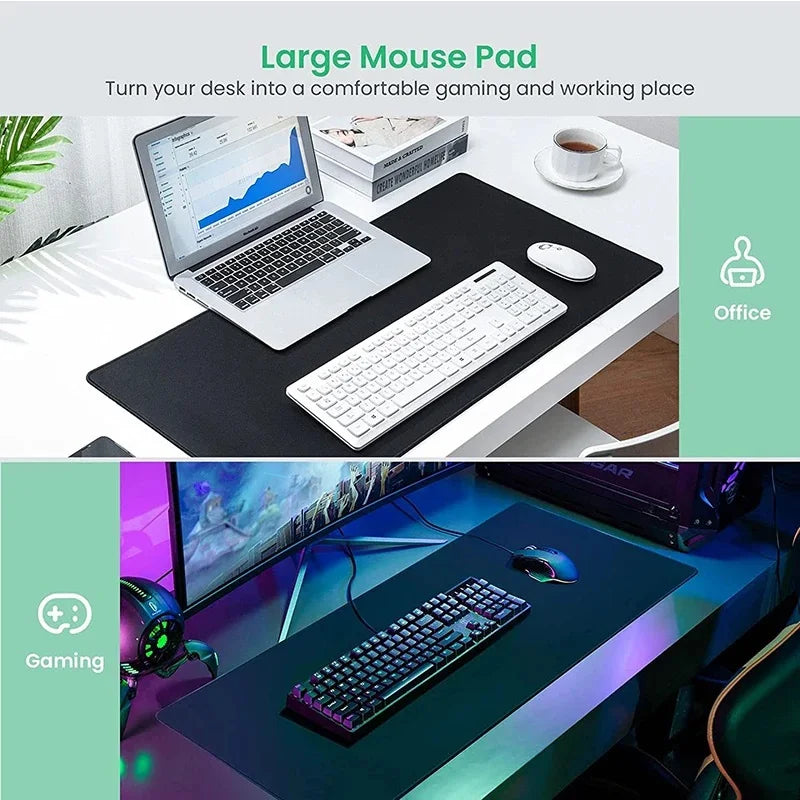 Large Wolf Mouse Pad - XXL Gaming Desk Mat 300x700x2mm