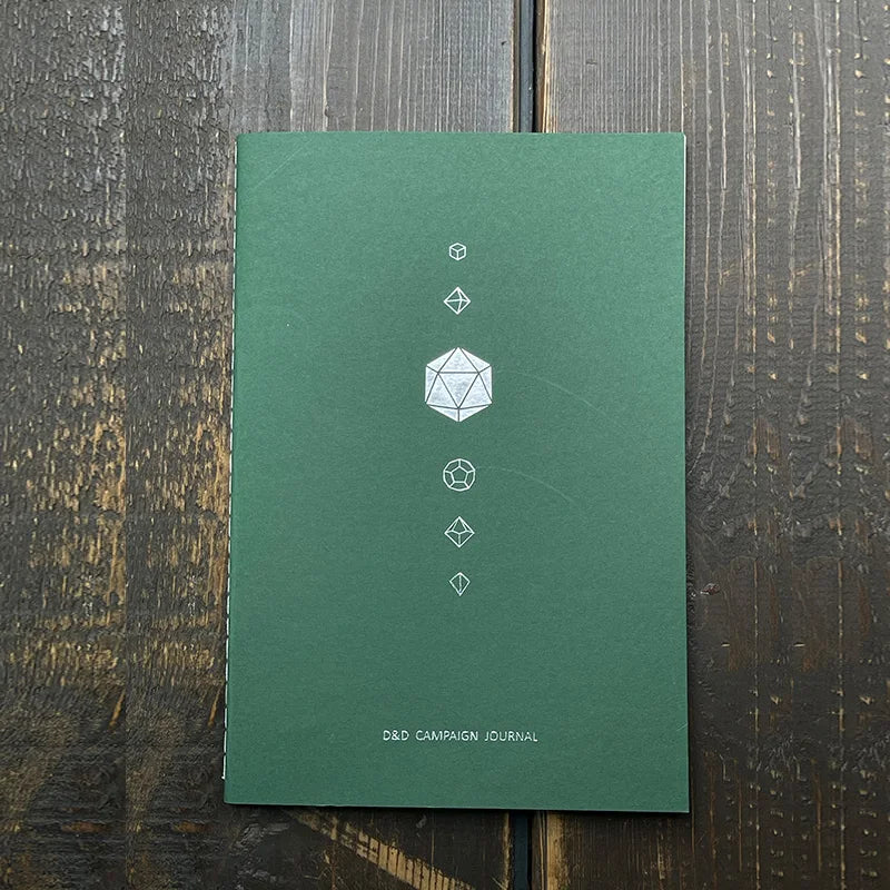 DND 5e All-In-One Notebook Journal - Character Sheets & Maps