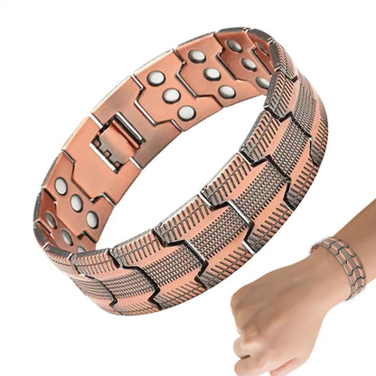 Copper Magnetic Bracelet - Men's Energy Health Wristband