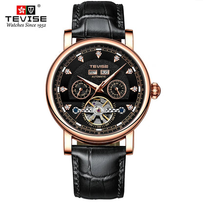 TEVISE Men’s Automatic Mechanical Watch, Model T867C