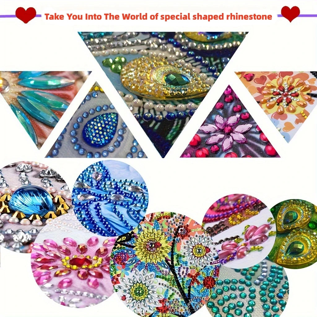 Wolf Diamond Painting Desktop Decoration – DIY Art Kit