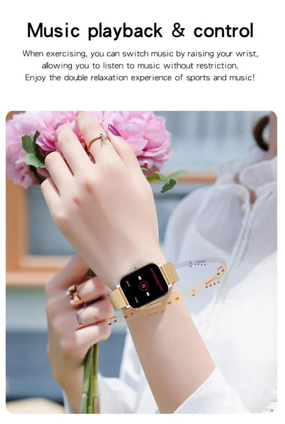 Smart Watch for Android - 1.44" Color Screen Bluetooth Call
