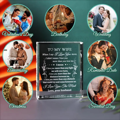 Gifts for Wife, Valentine's Day Gifts for Wife, Birthday Wedding Anniversary Christmas for My Wife Centerpieces