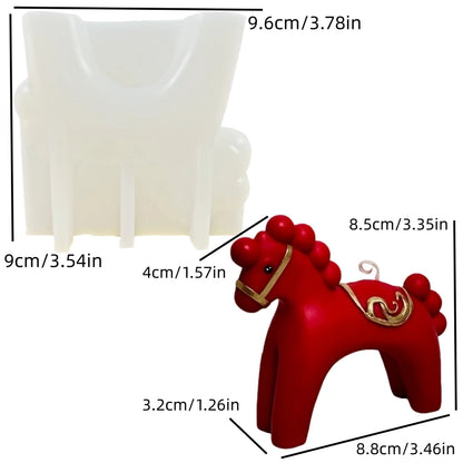 Wolf Howling Silicone Mold - Food Grade -40°C to +240°C