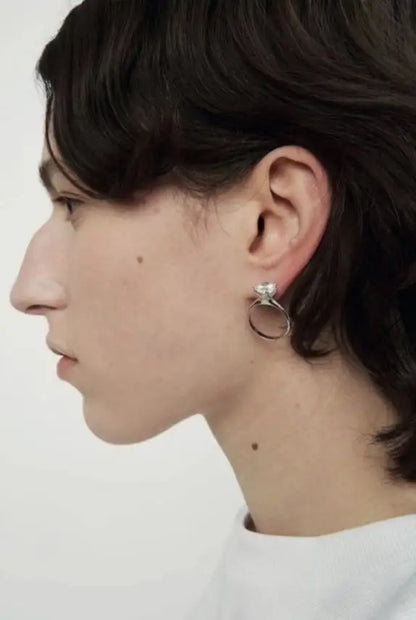 Convertible Ring & Earrings - Dual-Purpose Jewelry