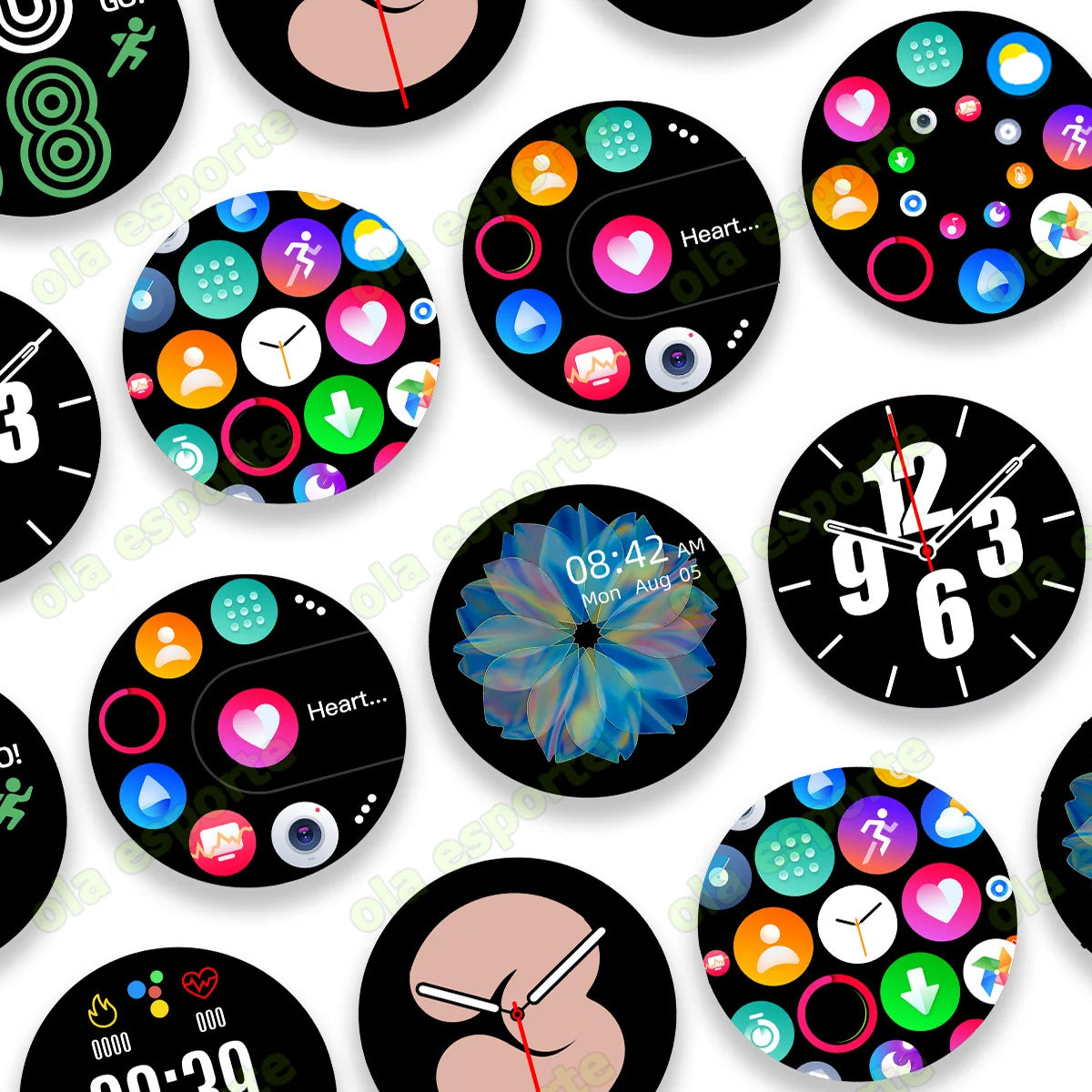 Women's Smart Watch 6 - Health Monitor Bluetooth Call Waterproof