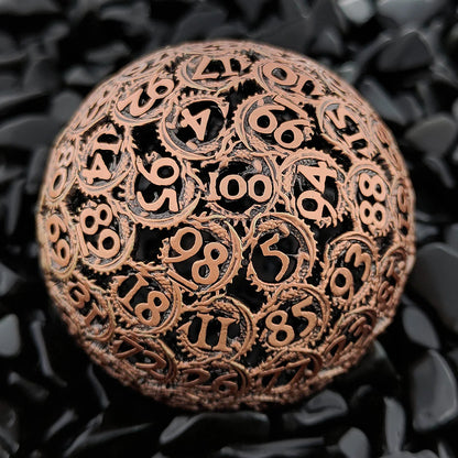 Metal D100 Dice Holder & Tray – Cthulhu DnD Design