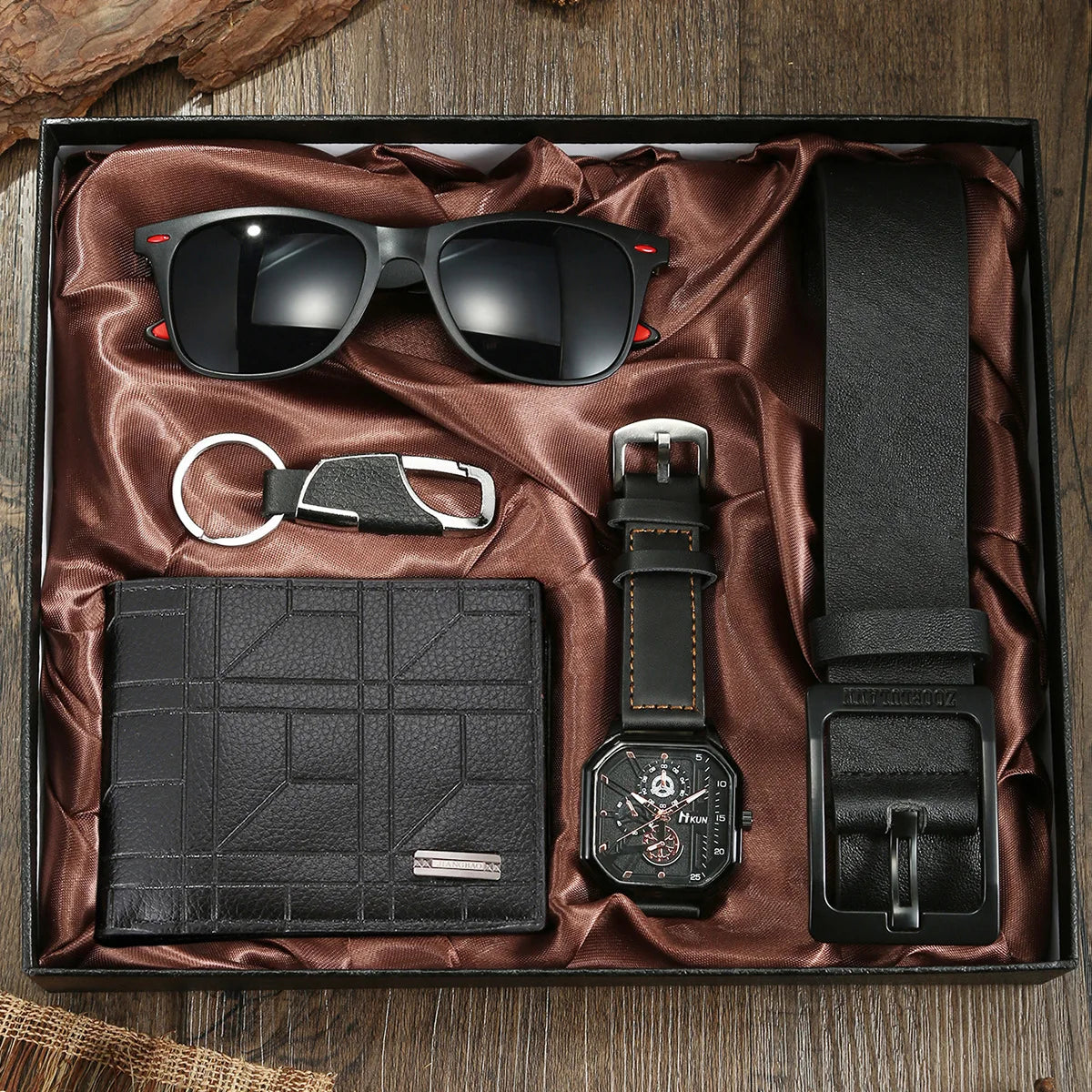 Men’s Watch Gift Set with Accessories and Gift Box