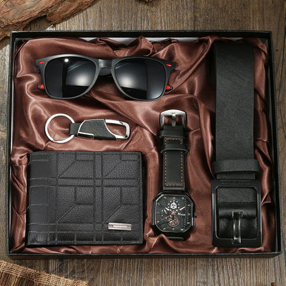 Men’s Watch Gift Set with Accessories and Gift Box